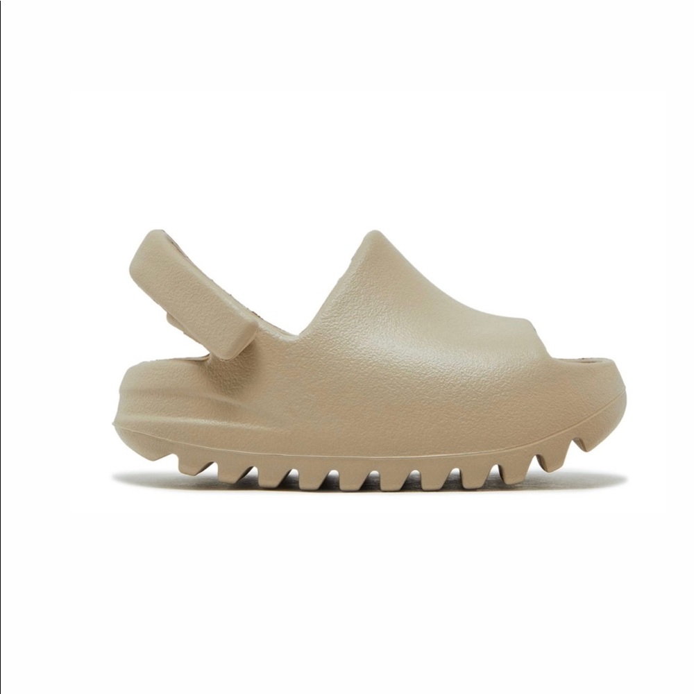 Brand new infant size 3 pure yeezy slides